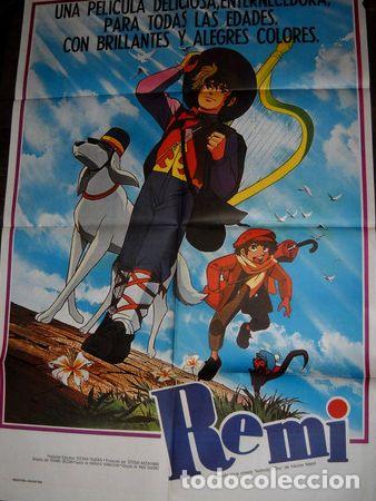 Kino: afiche cine remi dibujos animados nobodys boy hector malot