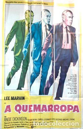 Cine: afiche de a quemarropa - Foto 1