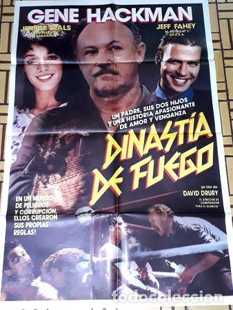 Kino: dinastia de fuego afiche gene hackman jenifer beals 23004
