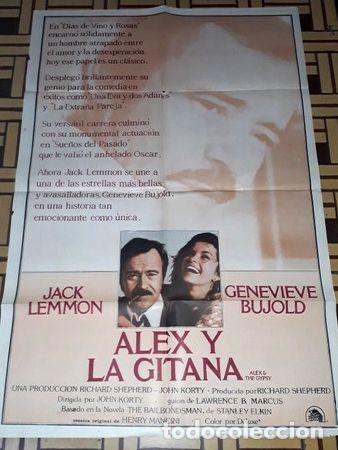 Kino: alex y la gitana afiche jack lemmon genevieve bujold 891