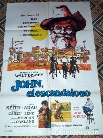 Kino: john el escandaloso afiche wdisney bkeith aarau 23290