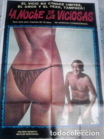 Cine: afiche la noche de las viciosas - Foto 1