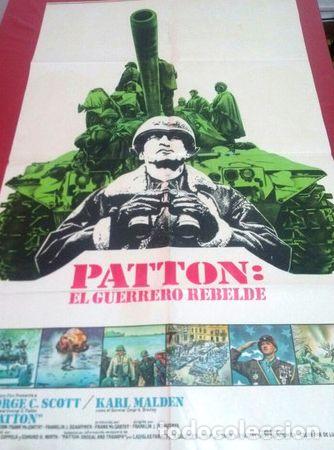 Kino: afiche de cine patton el guerrero rebelde c603