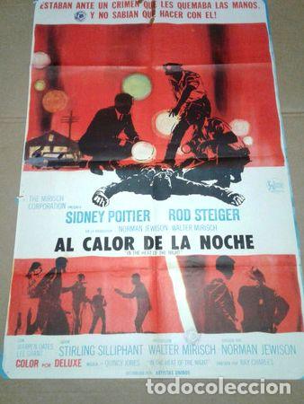 Kino: al calor de la noche afiche sidney poitier rod steiger 468