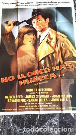 Kino: no llores mas muneca afiche antiguo de pelicula n 8