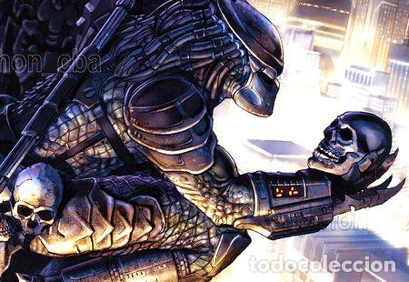 Cine: posters alien predator depredador 42x30 10 mod