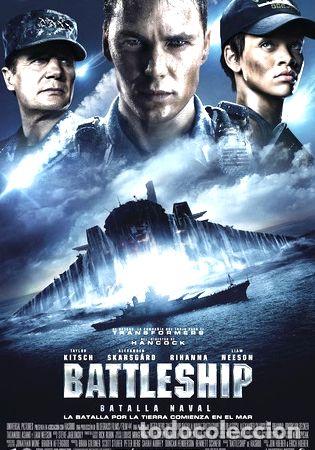 Kino: poster original cine battleship batalla naval
