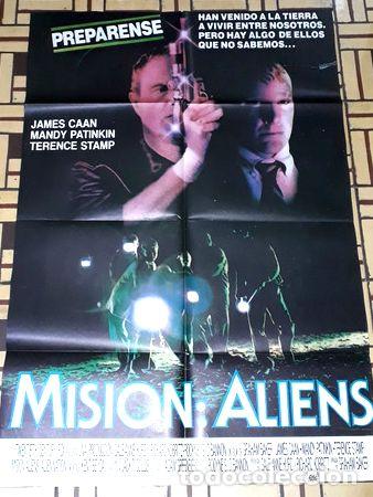 Kino: mision aliens afiche james caan terrence stamp 139