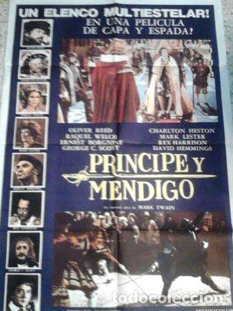 Cine: afiche principe y mendigo - Foto 1