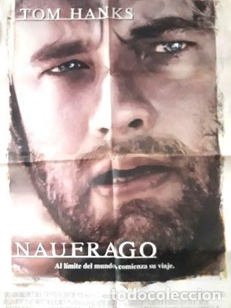 Kino: afiche de cine original de la pelicula naufrago tom hanks
