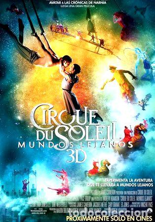 Kino: poster original cine cirque du soleil mundos lejanos