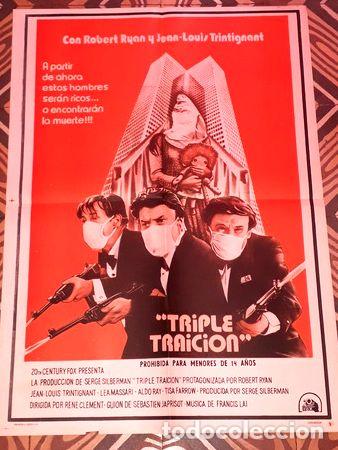 Kino: triple traicion afiche rryan ltrintingnant 23217
