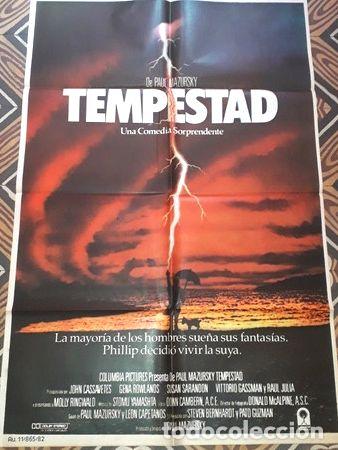 Kino: tempestad una comedia sorprendente afiche mazursky 23221