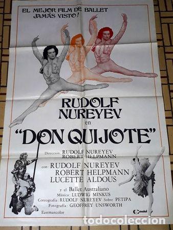 Kino: don quijote afiche rudolf nureyen robert helpmann 23006