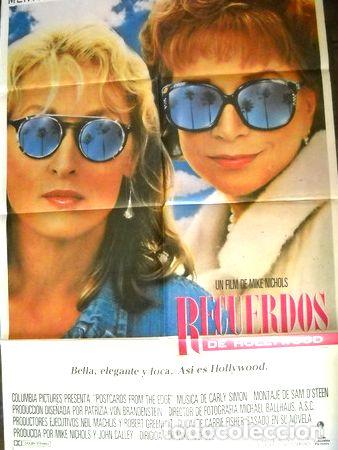 Kino: afiche cine recuerdos de hollywood meryl streep postcards fr