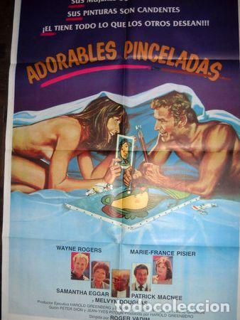 Kino: afiche cine adorables pinceladas roger vadim