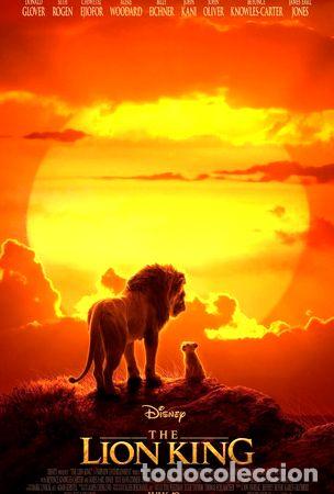 Kino: posters cine el rey leon peliculas afiches 45x30 cm