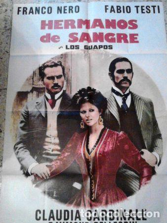 Kino: afiche hermanos de sangre los guapos 1974