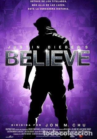 Kino: poster original cine justin biebers believe