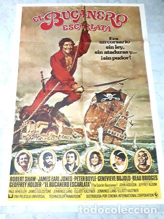 Kino: el bucanero escarlata afiche rshaw jboyle jjones 140
