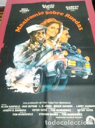 Kino: afiche de cine manicomio sobre ruedas c610
