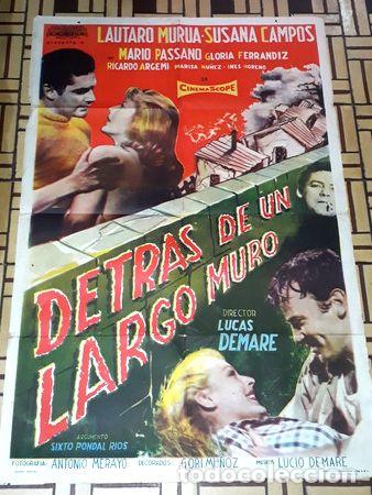 Kino: detras de un largo muro afiche susana campos mpassano 18