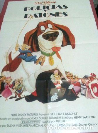 Kino: afiche de cine policias y ratones c611