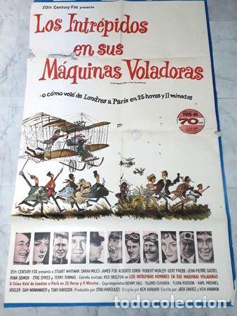 Kino: los intrepidos en sus maquinas voladoras afiche swhitman166