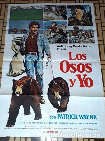 Kino: los osos y yo afiche walt disney patrick wayne 801