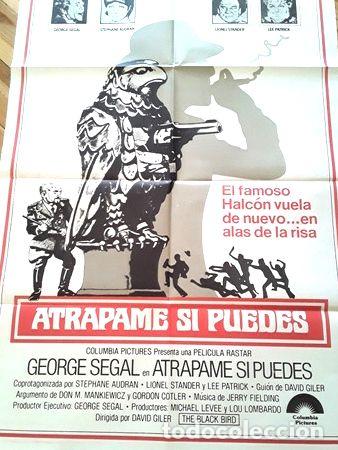 Kino: afiche cine atrapame si puedes george segal the black bird
