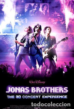 Kino: poster original cine jonas brothers 3d