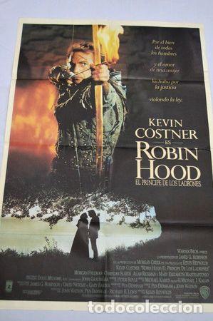 Kino: poster afiche original cine robin hood kevin costner