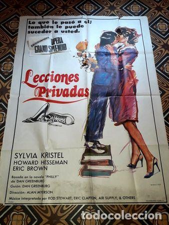 Kino: lecciones privadas afiche tamano doble silvia kristel 807