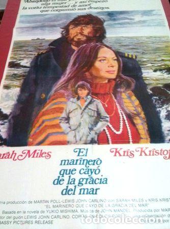 Kino: afiche el marinero que cayo de la gracia del mar c601