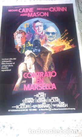 Cine: afiche contrato en marsella - Foto 1