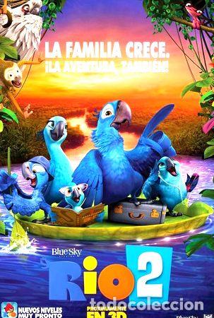 Cine: poster original cine rio 2 - Foto 1