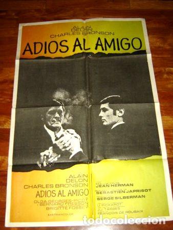 Kino: afiche adios al amigo adieu l ami movie poster delon bronson