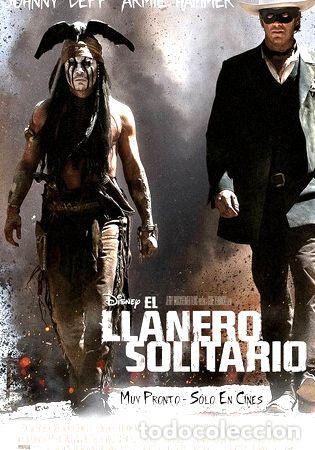Kino: poster original cine el llanero solitario motivo 3