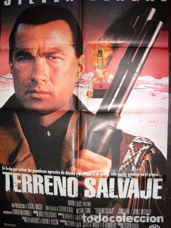 Kino: afiche cine terreno salvaje steven segal cine super accion