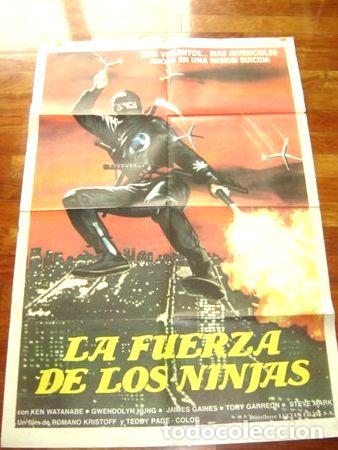 Kino: afiche la fuerza de los ninjas ninjas force movie poster