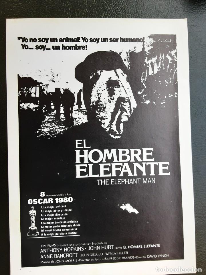 Kino: EL HOMBRE ELEFANTE ANTHONY HOPKINS IMPRESO EN LOS A&Ntilde;OS 80