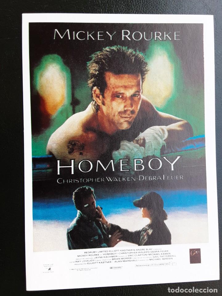 Kino: HOMEBOY MICKEY ROURKE IMPRESO EN LOS A&Ntilde;OS 80
