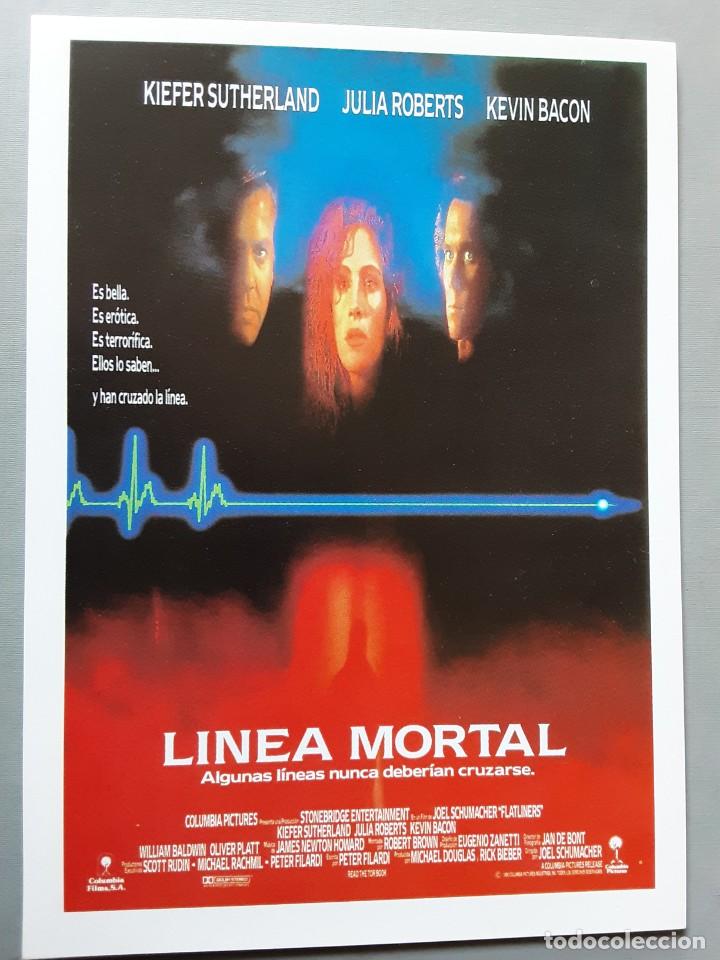 Kino: LINEA MORTAL KIEFER SUTHERLAND JULIA ROBERTS IMPRESO EN LOS A&Ntilde;OS 80
