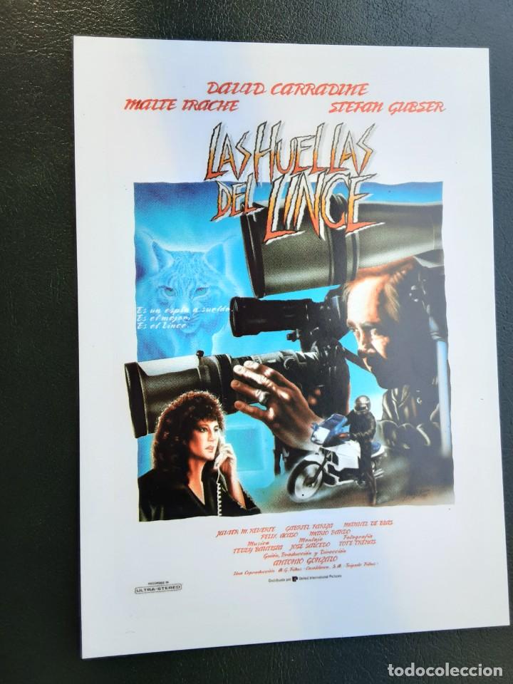 Kino: LAS HUELLAS DEL LINCE DAVID CARRADINE IMPRESO EN LOS A&Ntilde;OS 80