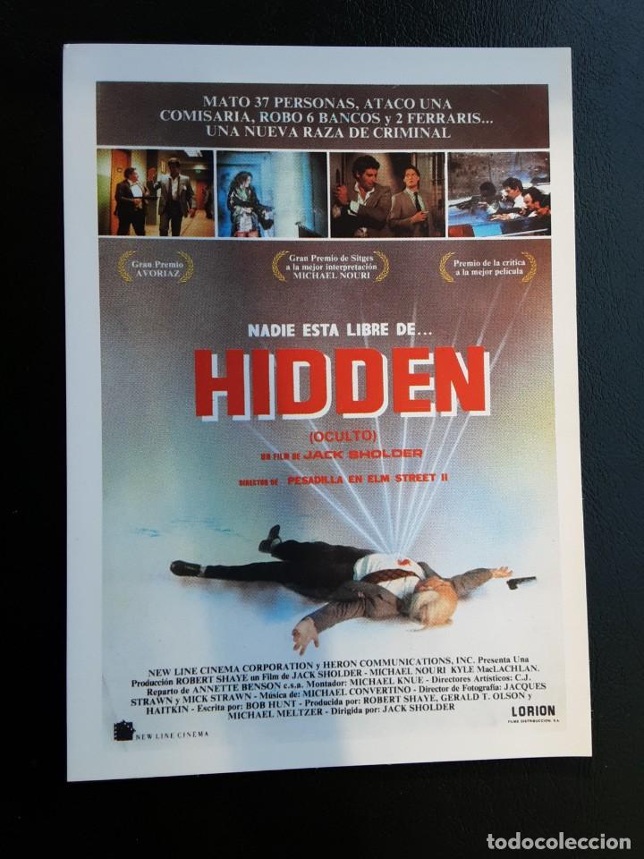 Kino: HIDDEN ANNETTE BENSON IMPRESO EN LOS A&Ntilde;OS 80