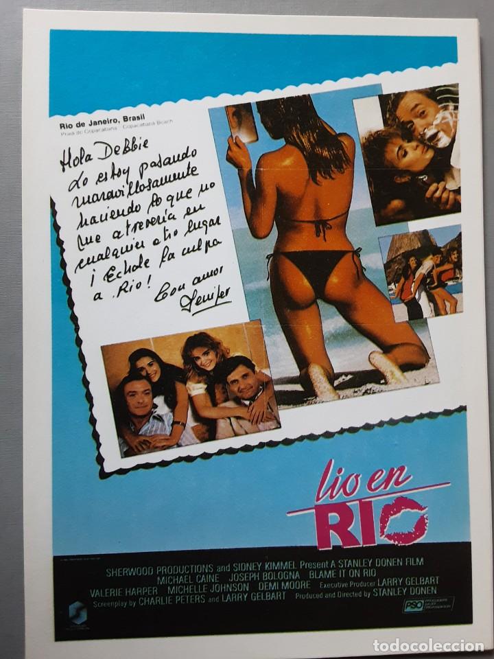 Kino: LIO EN RIO MICHAEL CAINE IMPRESO EN LOS A&Ntilde;OS 80