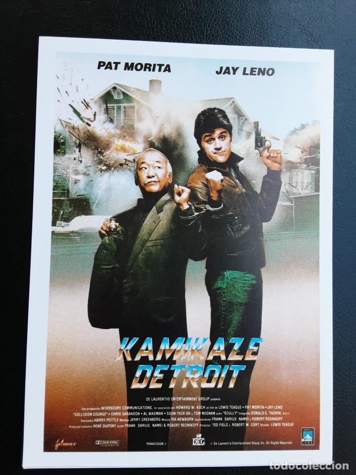 Kino: KAMIKAZE DETROIT PAT MORITA JAY LENO IMPRESO EN LOS A&Ntilde;OS 80