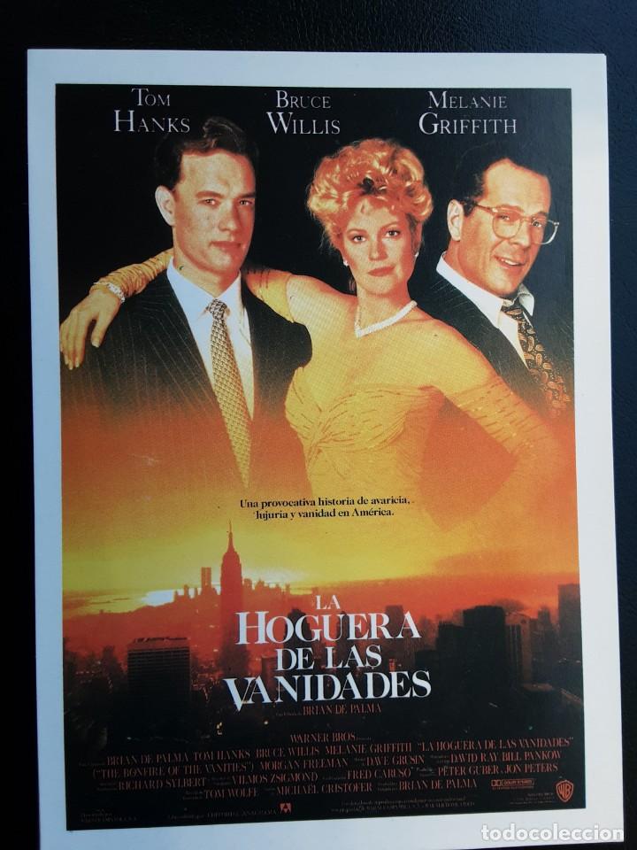 Kino: LA HOGUERA DE LAS VANIDADES TOM HANKS IMPRESO EN LOS A&Ntilde;OS 80