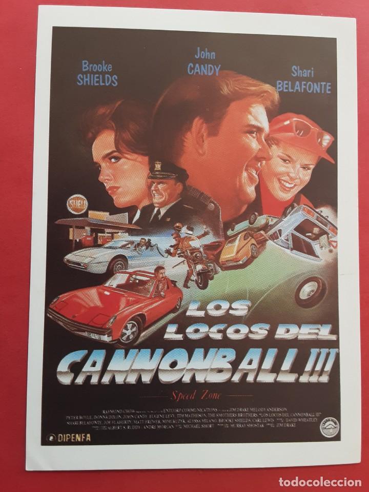 Kino: LOS LOCOS DEL CANNONBALL III BROOKE SHIELDS IMPRESO EN LOS A&Ntilde;OS 80