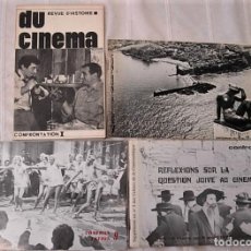 Cine: LOTE DE 4 REVISTAS FRANCESAS DE HISTORIA DEL CINE CONFRONTATION 1965-1973 INCLUYE Nº1 !!